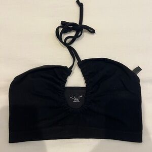 Urban Outfitters Black Crop Top